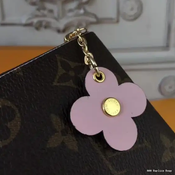 Aaa replica ru Louis wallet Vuitton CLEMENCE 0627